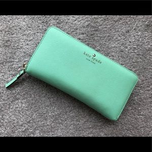 Kate Spade Mint Green Wallet